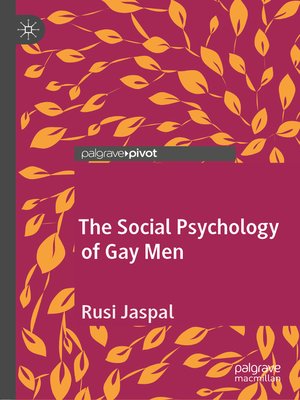 cover image of The Social Psychology of Gay Men